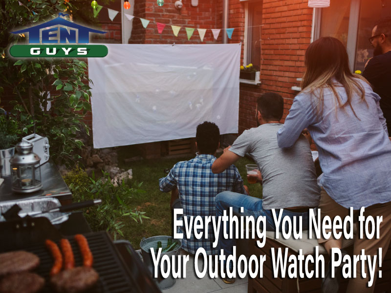 Outdoor Watch Party Needs