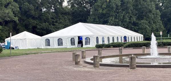 Tent with Sidewalls Rental