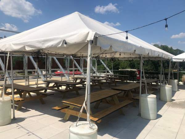 Tent Rental Staging