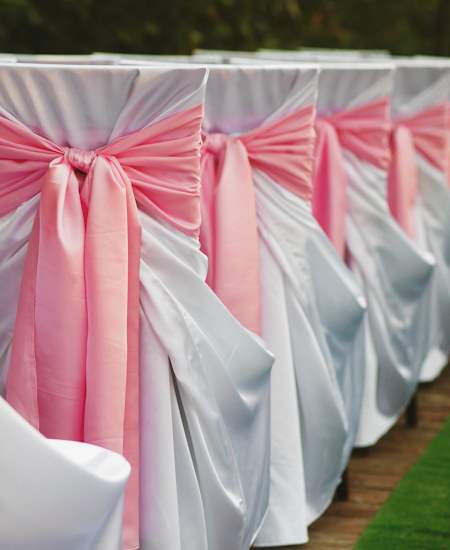 Chair and Cover Rentals for Wedding